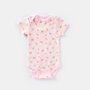 Short-sleeved Bodysuit Romper Newborn Clothes Onesies Pheart
