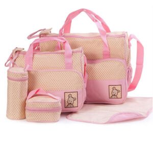 5PCS Baby Diaper bag One Shoulder Baby Bags 8816