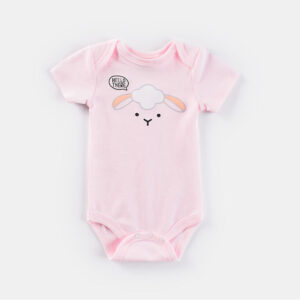 Short-sleeved Bodysuit Romper Newborn Clothes Onesies Plamb