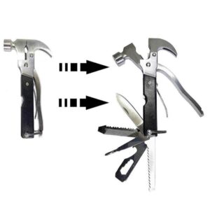 TAC TOOL Stainless Steel Multitool 9163