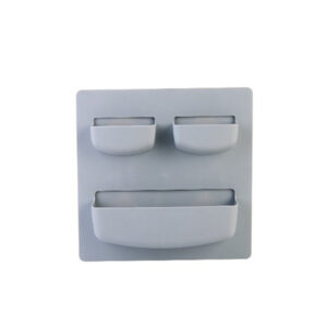 Hanging Vanity Suction Storage Wall Shelf